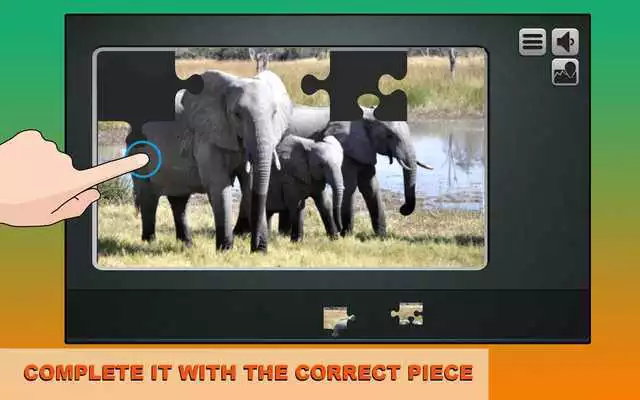 Play Simple Jigsaw Puzzle - Animals