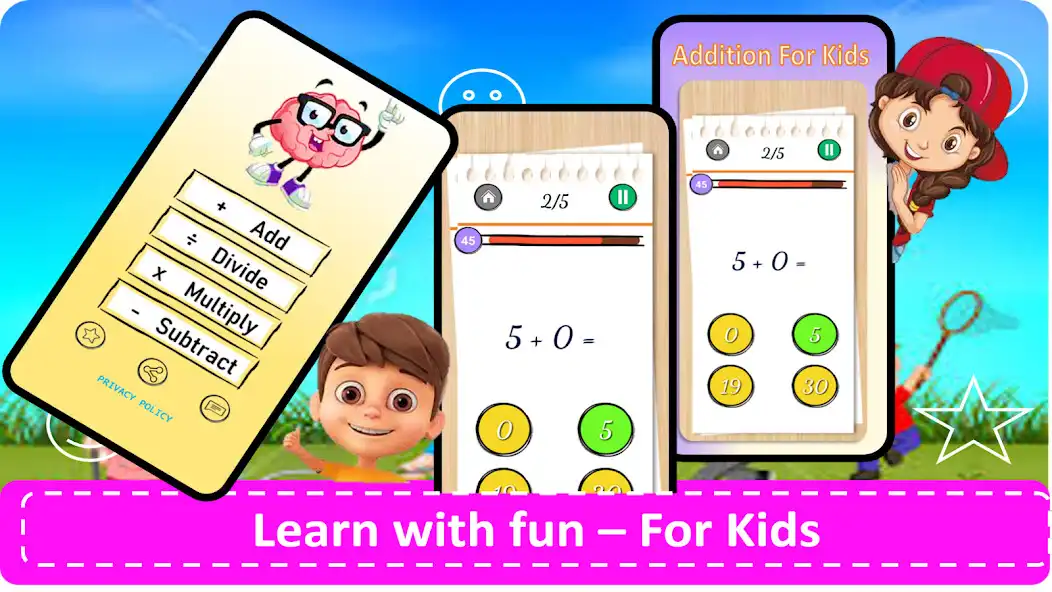 Play Simple Math - Math For Kids  and enjoy Simple Math - Math For Kids with UptoPlay