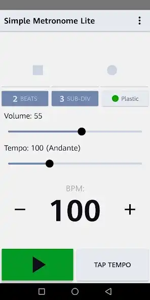 Play Simple Metronome for musician  and enjoy Simple Metronome for musician with UptoPlay