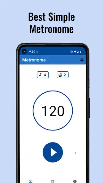 Play Simple Metronome  Tuner  and enjoy Simple Metronome  Tuner with UptoPlay
