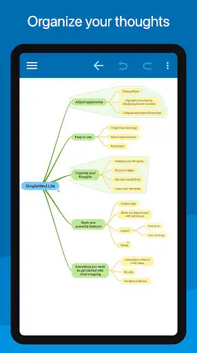 SimpleMind Lite - Mind Mapping online game with UptoPlay