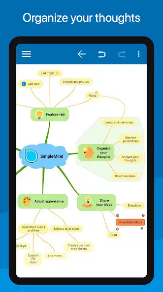 Play SimpleMind Pro - Mind Mapping  and enjoy SimpleMind Pro - Mind Mapping with UptoPlay