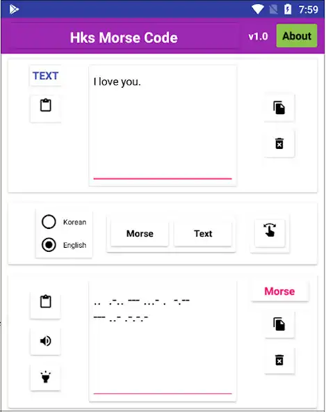 Play Simple Morse Code  and enjoy Simple Morse Code with UptoPlay