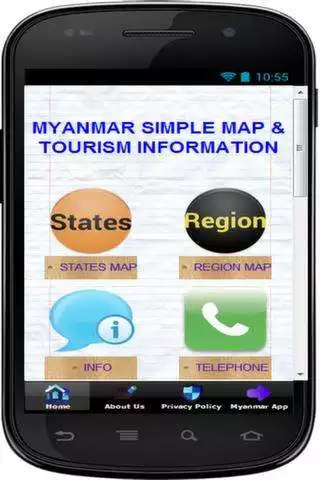 Play SIMPLE MYANMAR MAP OFFLINE 2020  and enjoy SIMPLE MYANMAR MAP OFFLINE 2020 with UptoPlay