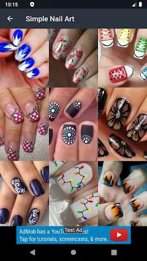 Play Simple Nail Art Designs as an online game Simple Nail Art Designs with UptoPlay