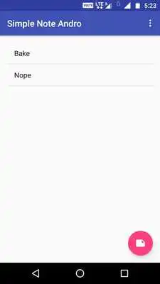 Play Simple Note Andro
