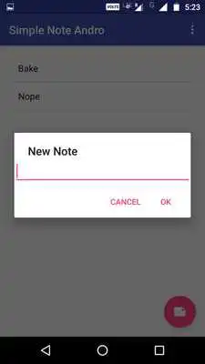 Play Simple Note Andro