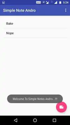 Play Simple Note Andro