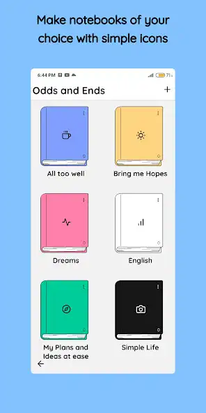 Play SimpleNote - Notebooks, Notes as an online game SimpleNote - Notebooks, Notes with UptoPlay