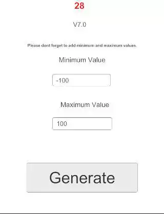 Play Simple Number Generator  and enjoy Simple Number Generator with UptoPlay