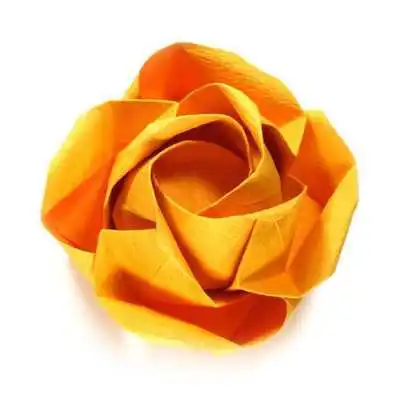 Play Simple Origami Rose Tutorials