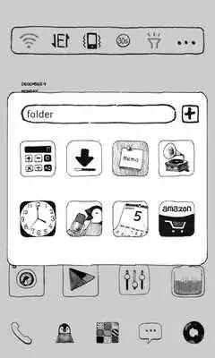 Play Simple penguin dodol theme