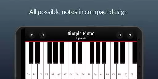 Play Simple Piano : Best for beginners as an online game Simple Piano : Best for beginners with UptoPlay