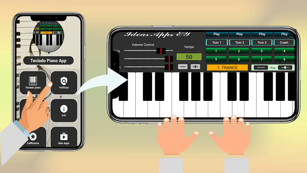 Play Simple Piano: Órgano Percusión  and enjoy Simple Piano: Órgano Percusión with UptoPlay