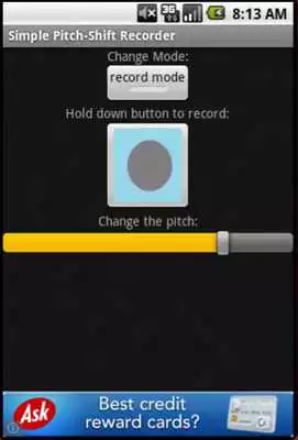 Play Simple Pitch-Shift Recorder Play Simple Pitch-Shift Recorder