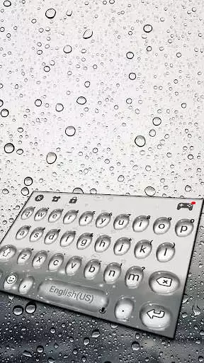 Play Simple Raindrops Keyboard Theme as an online game Simple Raindrops Keyboard Theme with UptoPlay