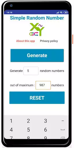 Play Simple Random Number Generator as an online game Simple Random Number Generator with UptoPlay