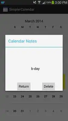 Play SimplerCalendar