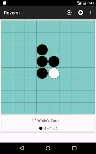 Play Simple Reversi as an online game Simple Reversi with UptoPlay
