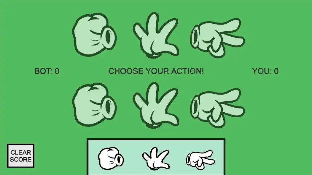 Play Simple Rock Paper Scissors