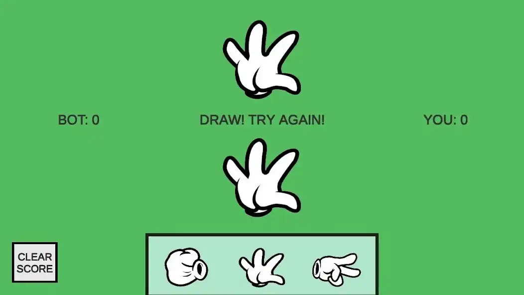 Play Simple Rock Paper Scissors