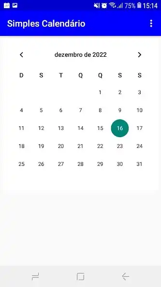 Play Simples Calendário  and enjoy Simples Calendário with UptoPlay