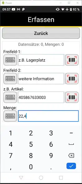 Play Simple Scan Datenerfassung mit Barcodes  and enjoy Simple Scan Datenerfassung mit Barcodes with UptoPlay
