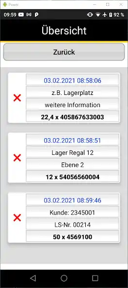 Play Simple Scan Datenerfassung mit Barcodes as an online game Simple Scan Datenerfassung mit Barcodes with UptoPlay
