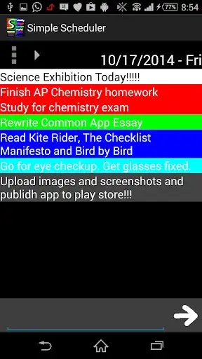 Play Simple Scheduler