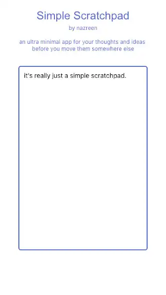 Play Simple Scratchpad as an online game Simple Scratchpad with UptoPlay