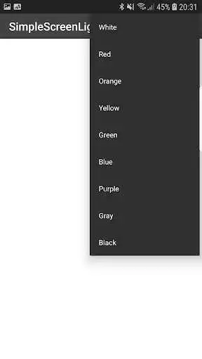Play SimpleScreenLight - Flashlight - as an online game SimpleScreenLight - Flashlight - with UptoPlay