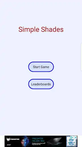 Play Simple Shades  and enjoy Simple Shades with UptoPlay