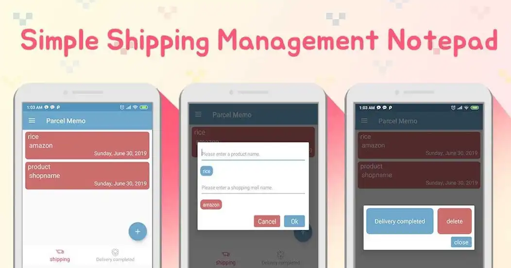 Play Simple Shipping Management Notepad  and enjoy Simple Shipping Management Notepad with UptoPlay