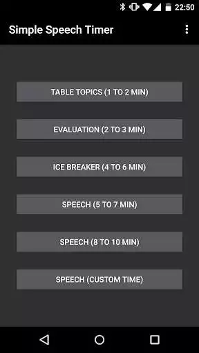 Play Simple Speech Timer