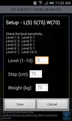 Simple Steps - Pedometer v2 online game with UptoPlay
