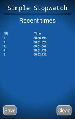 Play Simple Stopwatch