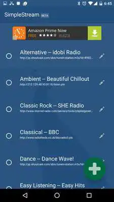 Play SimpleStream Internet Radio