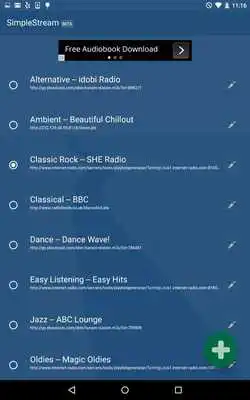 Play SimpleStream Internet Radio
