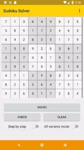 Play Simple Sudoku Solver as an online game online Simple Sudoku Solver with UptoPlay com.zairian.sudokusolver Play Simple Sudoku Solver as an online game Simple Sudoku Solver with UptoPlay
