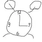 Free play online Simple Table Clock APK