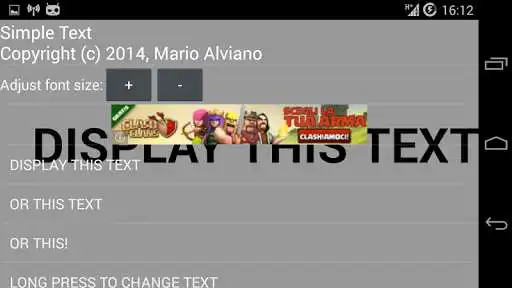 Play Simple Text  and enjoy Simple Text with UptoPlay