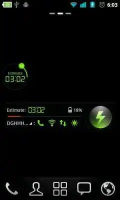 Play Simple Theme GO Power Battery