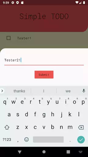Play Simple Todo List as an online game Simple Todo List with UptoPlay