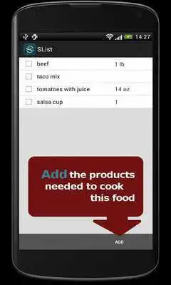 Play Simple to use Shopping List