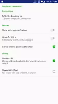 Play Simple URL Downloader