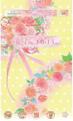 Play Simple Wallpaper Flower Wreath  and enjoy Simple Wallpaper Flower Wreath with UptoPlay