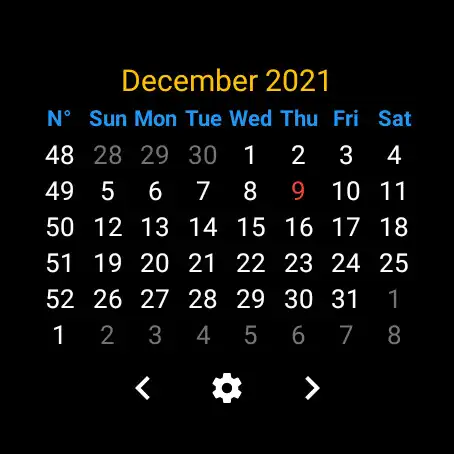 Play Simple Wear Calendar as an online game Simple Wear Calendar with UptoPlay