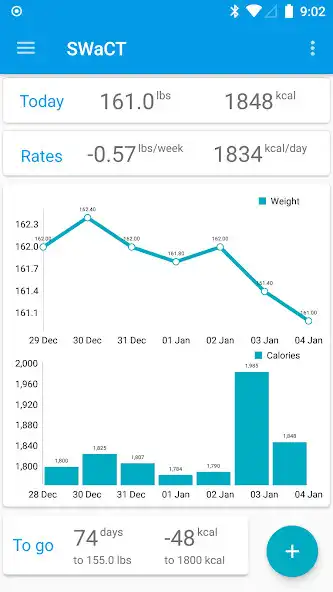 Play Simple Weight and Calorie Trac  and enjoy Simple Weight and Calorie Trac with UptoPlay