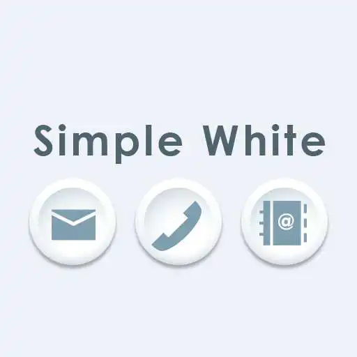 Play Simple White Theme +HOME APK