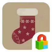 Free play online Simple XMas Dodol Locker Theme APK